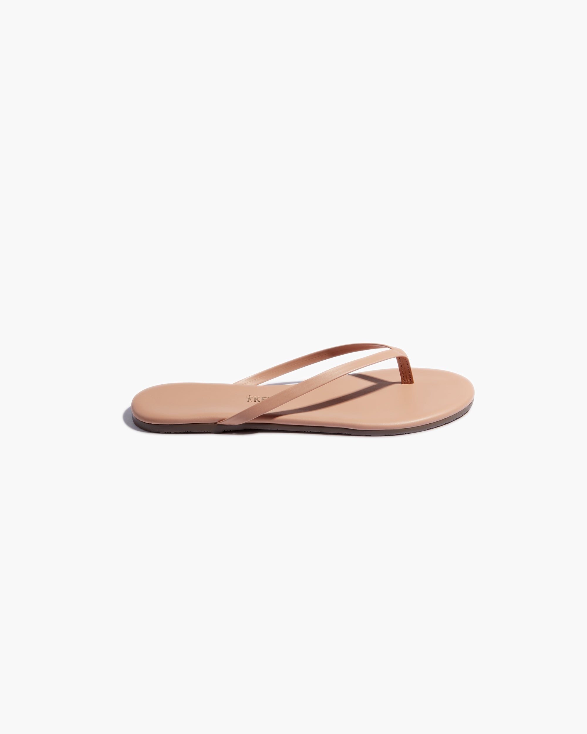 Beige Women's's's's's's's's's's's's's's's's's's's's's's TKEES Lily Nudes Flip Flops | LTBOGM638