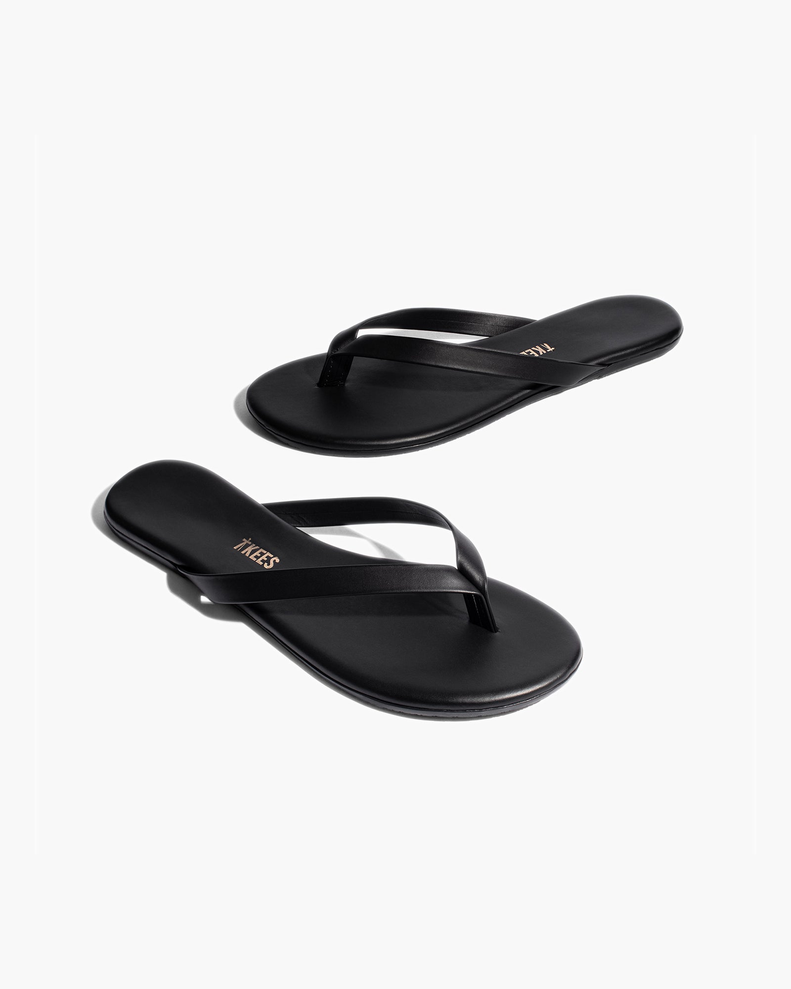 Black Women's's's's's's's's's's's's's's's's's's's's's's TKEES Boyfriend Vegan Flip Flops | BJLWYX631