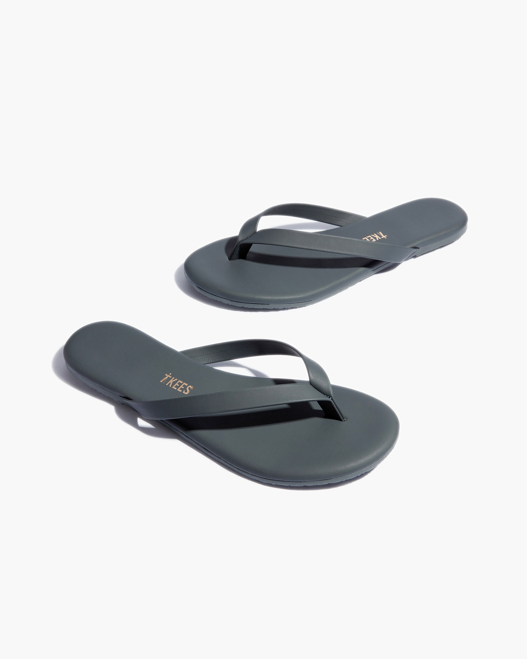 Blue Women's's's's's's's's's's's's's's's's's's's's's's TKEES Boyfriend Vegan Flip Flops | FTXWIU263