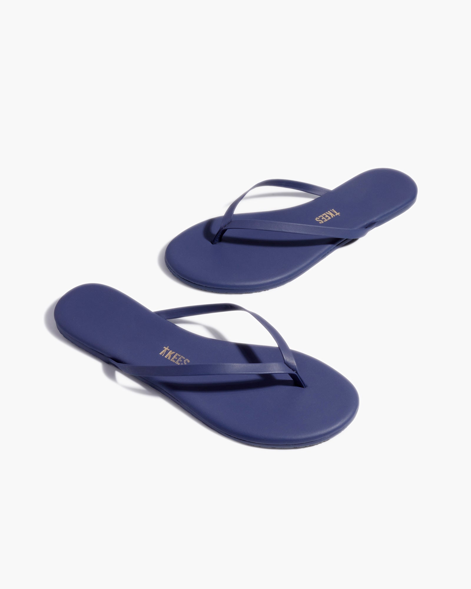 Blue Women's's's's's's's's's's's's's's's's's's's's's's TKEES Lily Pigments Flip Flops | NGOZPR296