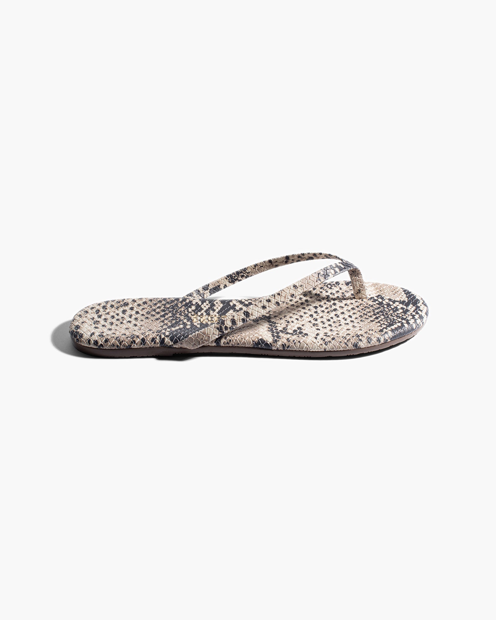 Brown Snake Women's's's's's's's's's's's's's's's's's's's's's's TKEES Lily Vegan Animal Flip Flops | NJCVDL721