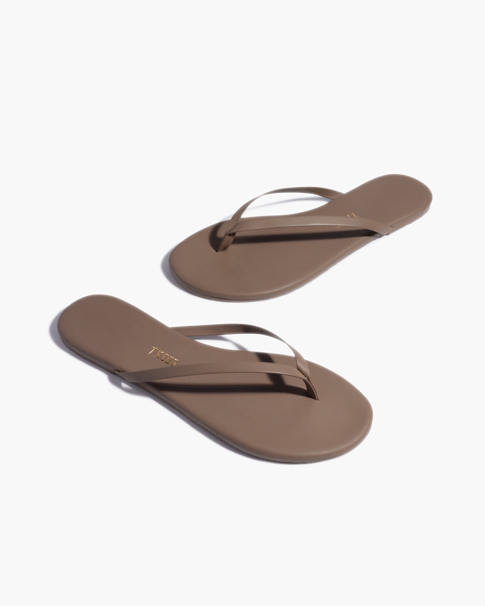 Brown Women's's's's's's's's's's's's's's's's's's's's's's TKEES Lily Pigments Flip Flops | GRDEUY891