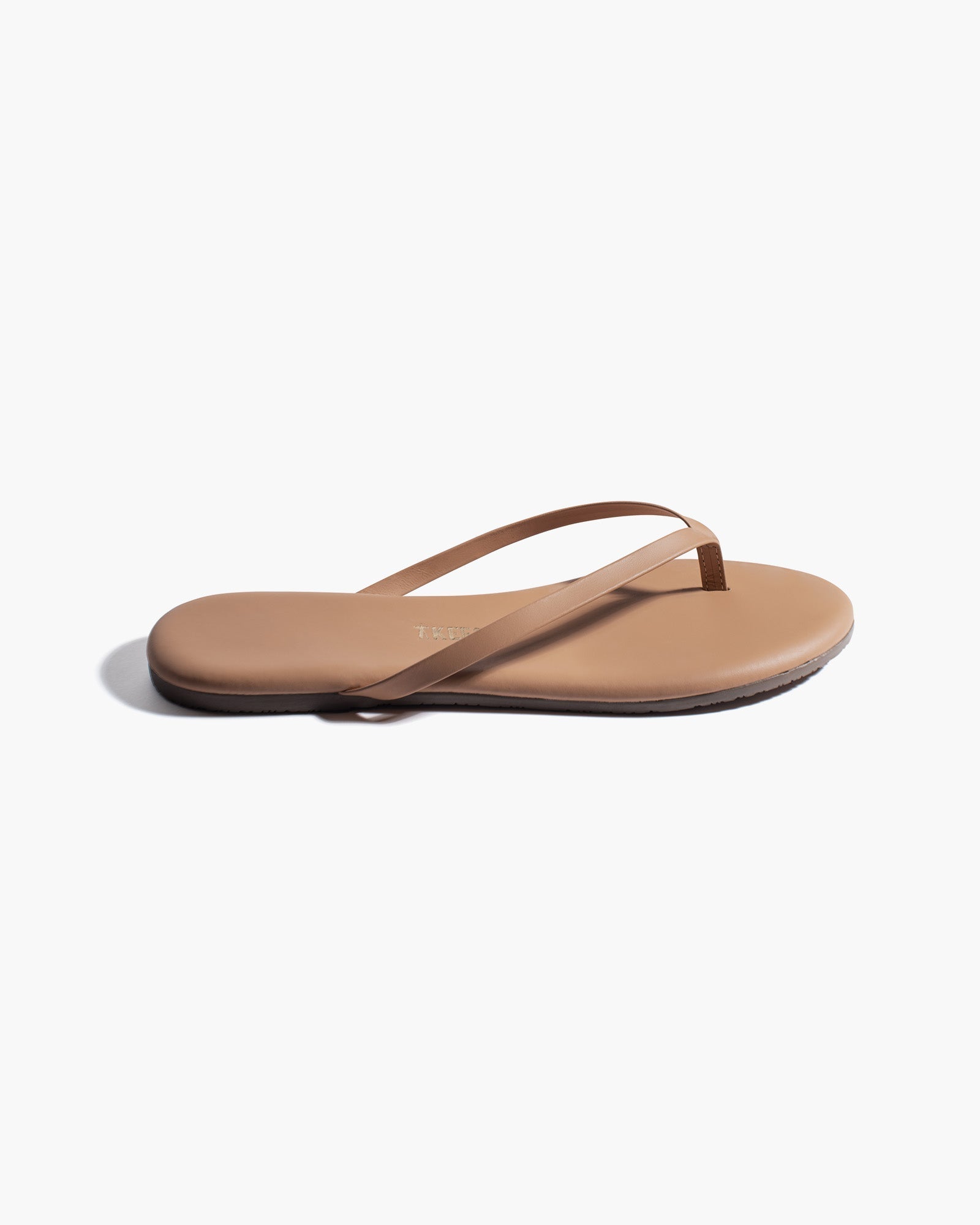 Brown Women's's's's's's's's's's's's's's's's's's's's's's TKEES Lily Nudes Flip Flops | KIWXGY417