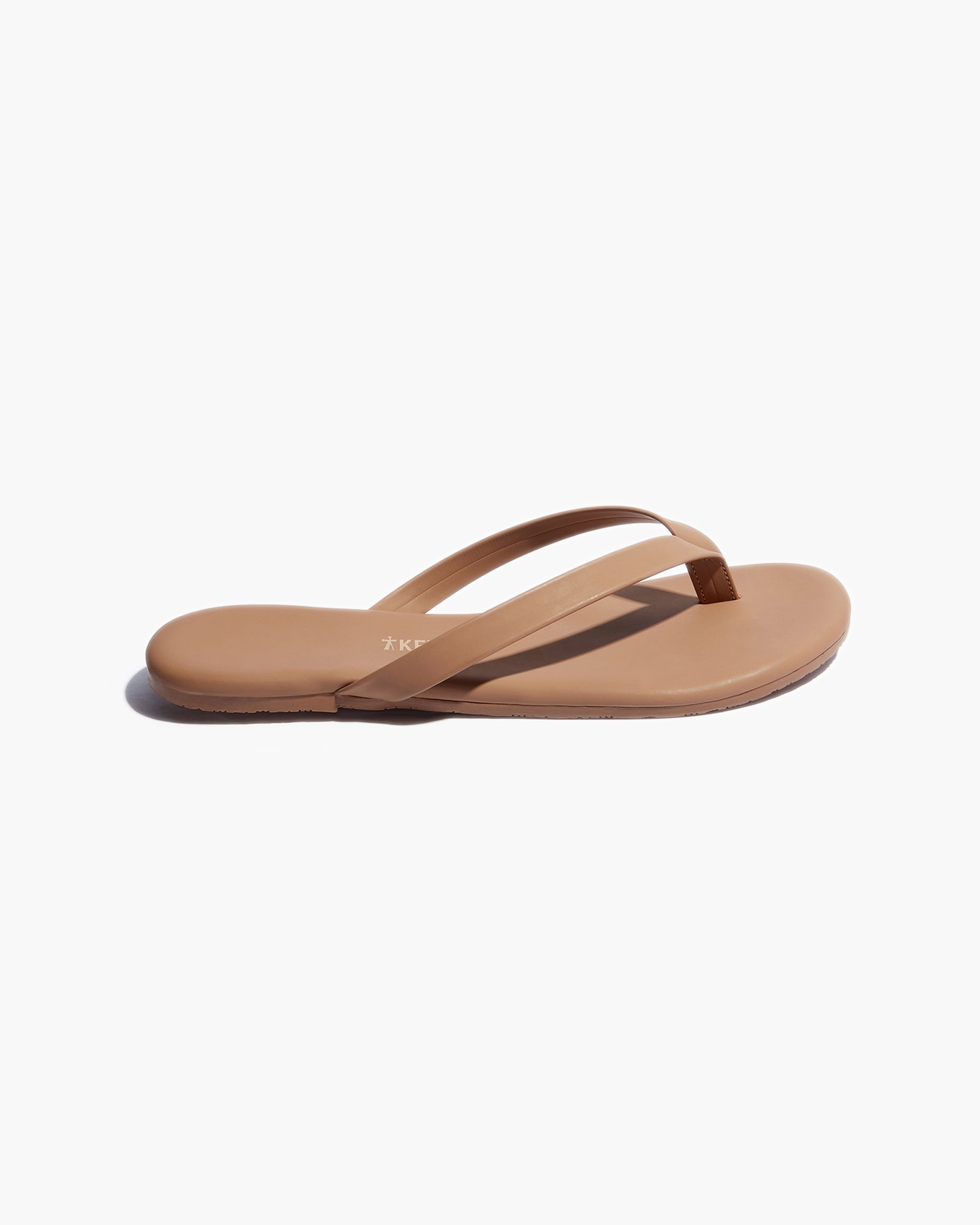 Brown Women's's's's's's's's's's's's's's's's's's's's's's TKEES Boyfriend Vegan Flip Flops | LCPHAQ625