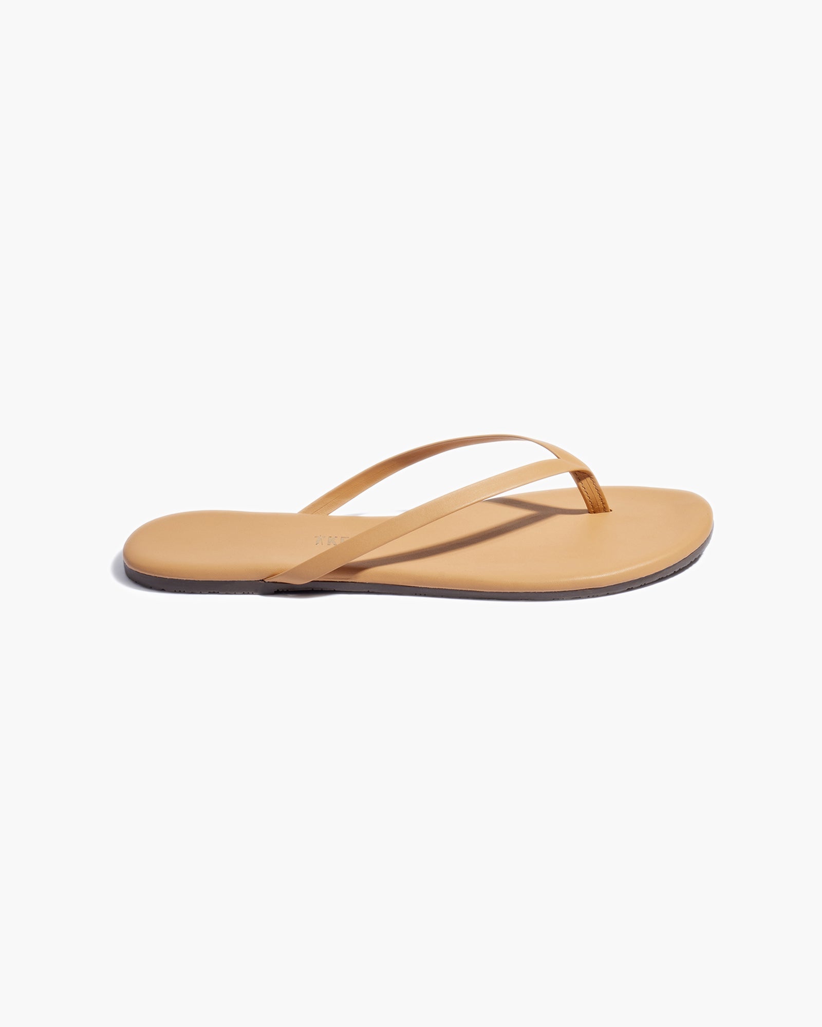 Brown Women's's's's's's's's's's's's's's's's's's's's's's TKEES Lily Nudes Flip Flops | OHELIG709