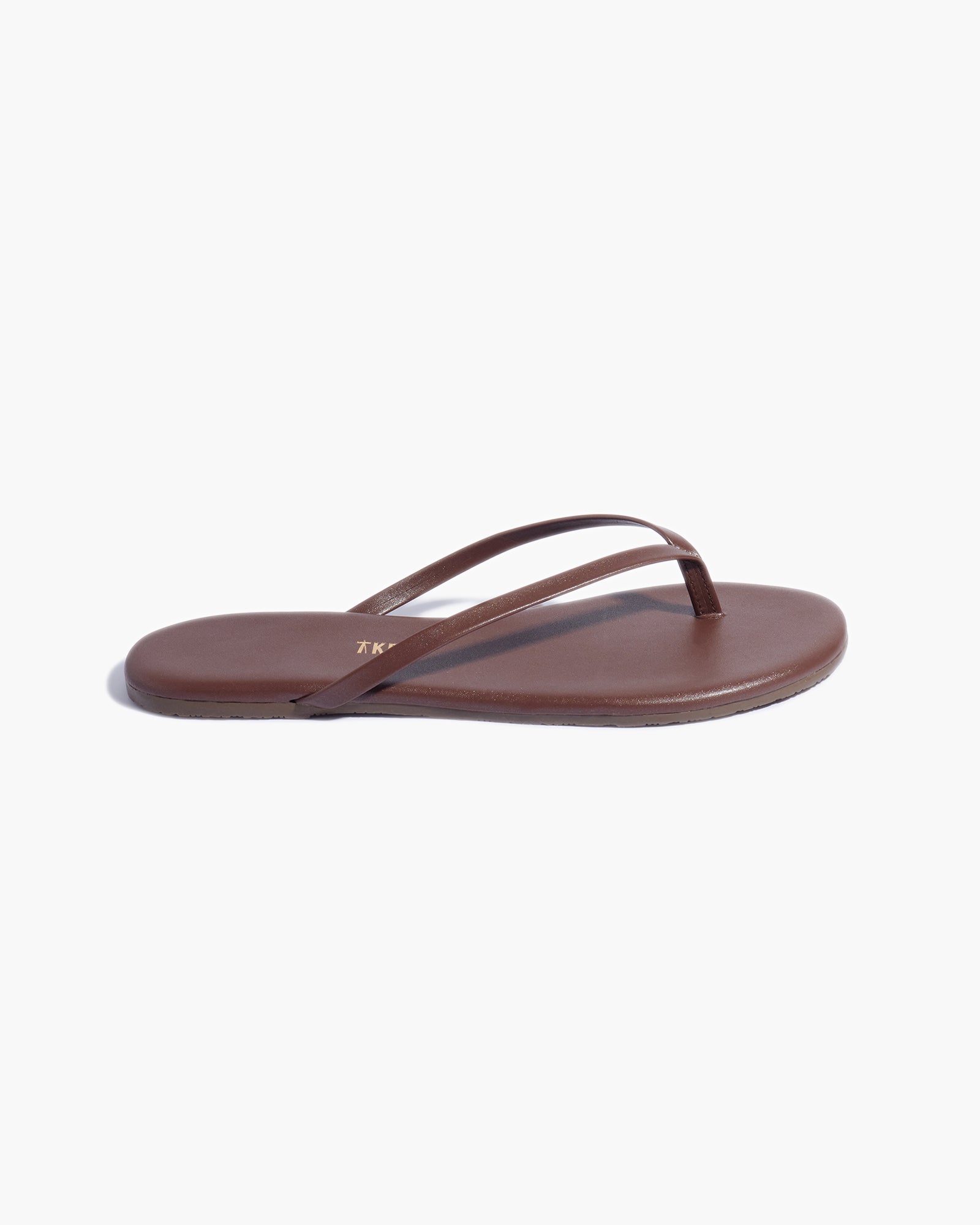 Brown Women's's's's's's's's's's's's's's's's's's's's's's TKEES Lily Shimmers Flip Flops | TIREZG519