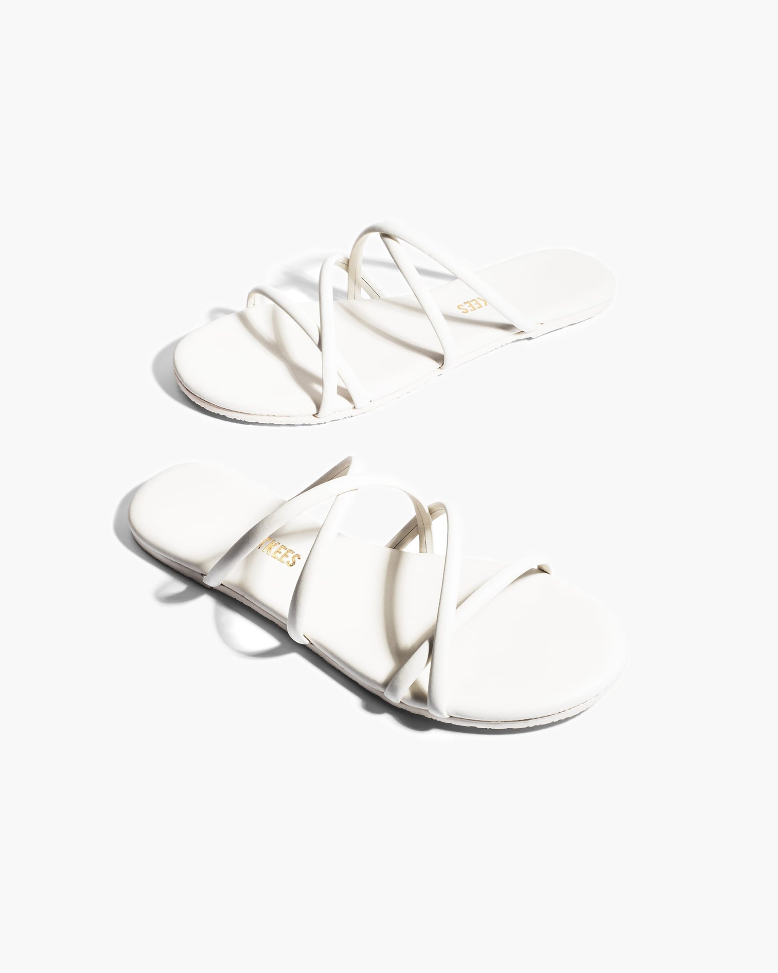 Cream Women's's's's's's's's's's's's's's's's's's's's's's TKEES Sloane Sandals | ZMXPGK765