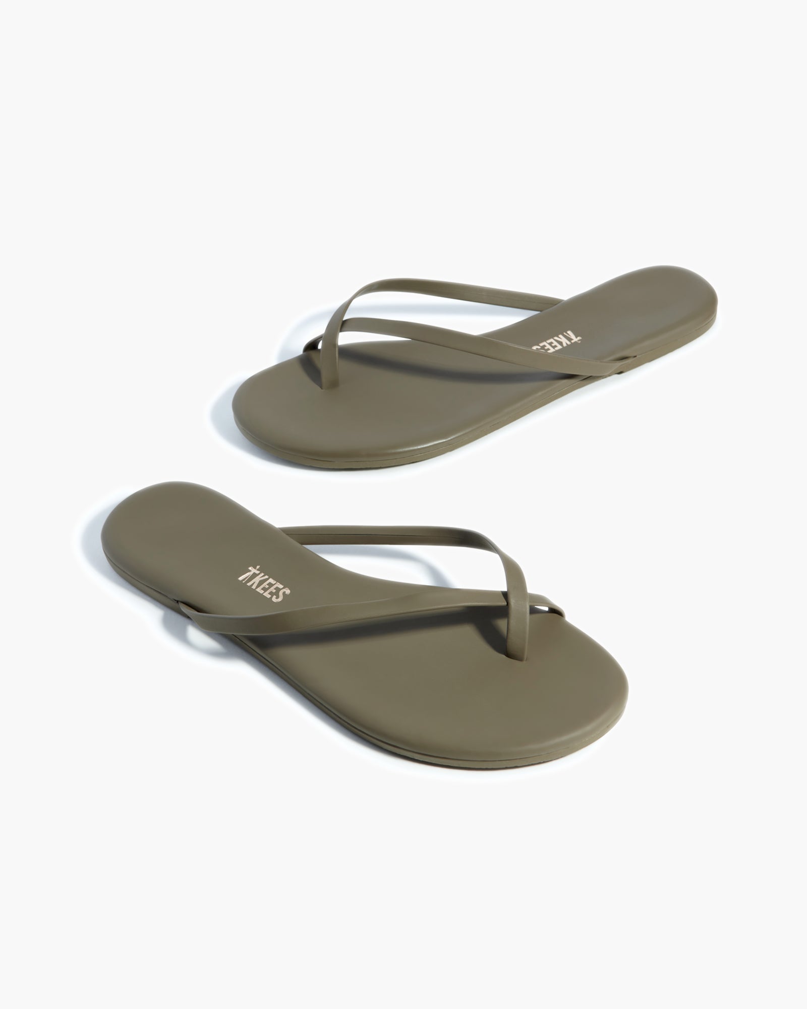 Green Women's's's's's's's's's's's's's's's's's's's's's's TKEES Riley Vegan Sandals | KJDVPH164