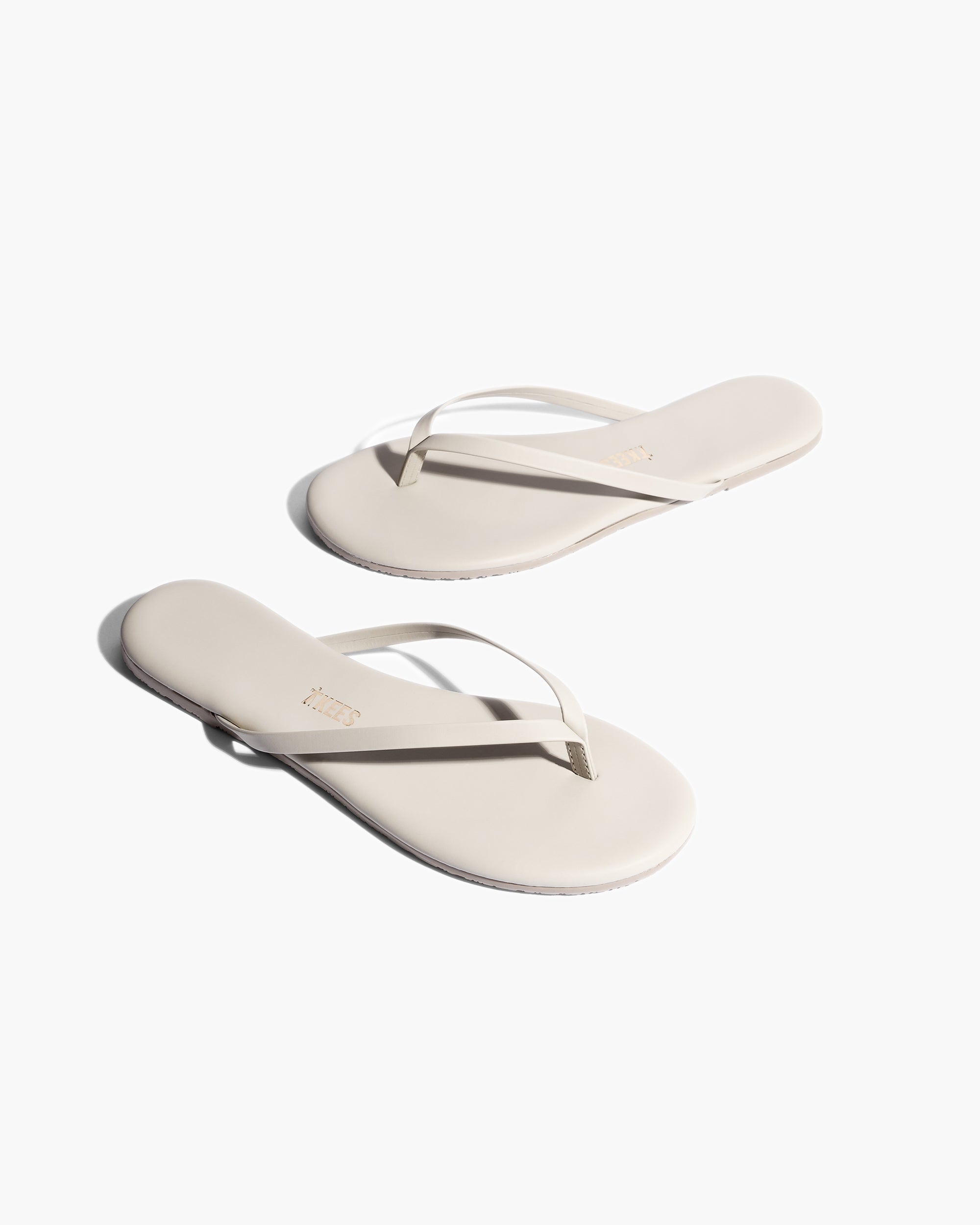 Grey Women's's's's's's's's's's's's's's's's's's's's's's TKEES Lily Vegan Flip Flops | AXBLWK247