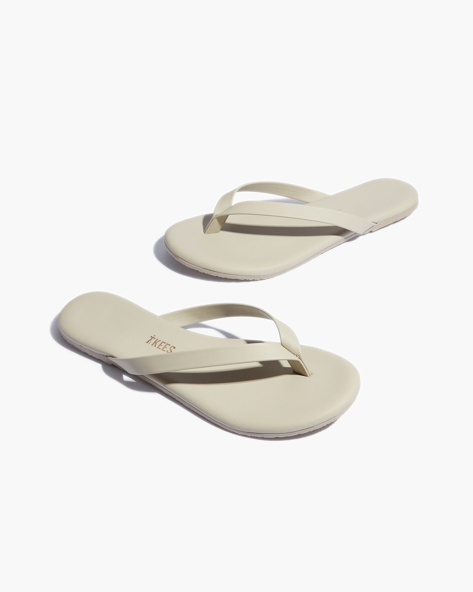 Grey Women's's's's's's's's's's's's's's's's's's's's's's TKEES Boyfriend Vegan Flip Flops | CINKLT057