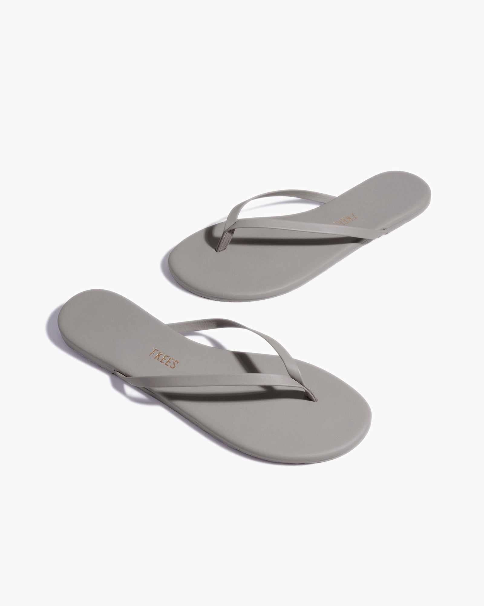 Grey Women's's's's's's's's's's's's's's's's's's's's's's TKEES Lily Pigments Flip Flops | HXLUMP746