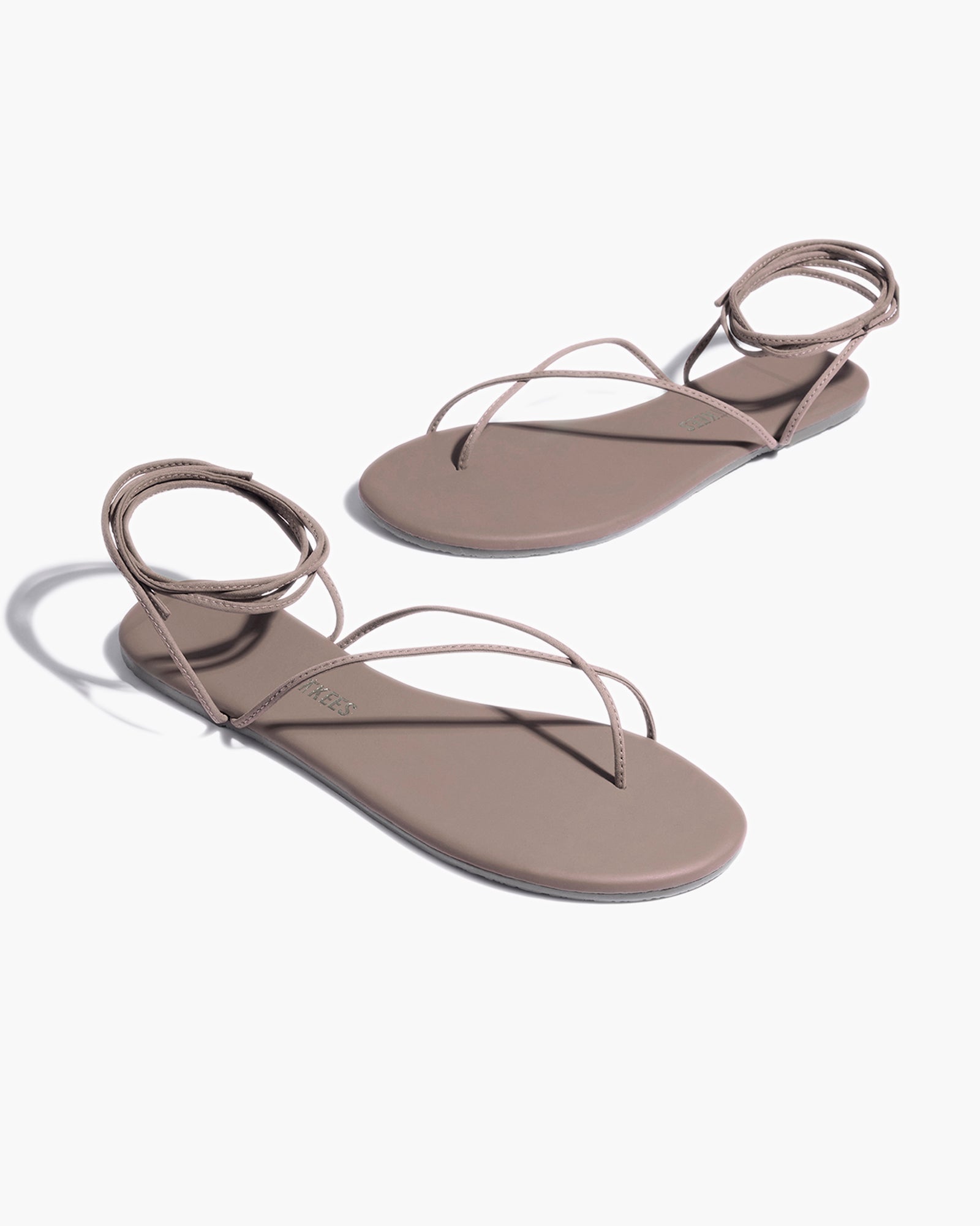 Khaki Women's's's's's's's's's's's's's's's's's's's's's's TKEES Roe Sandals | NREOJI593