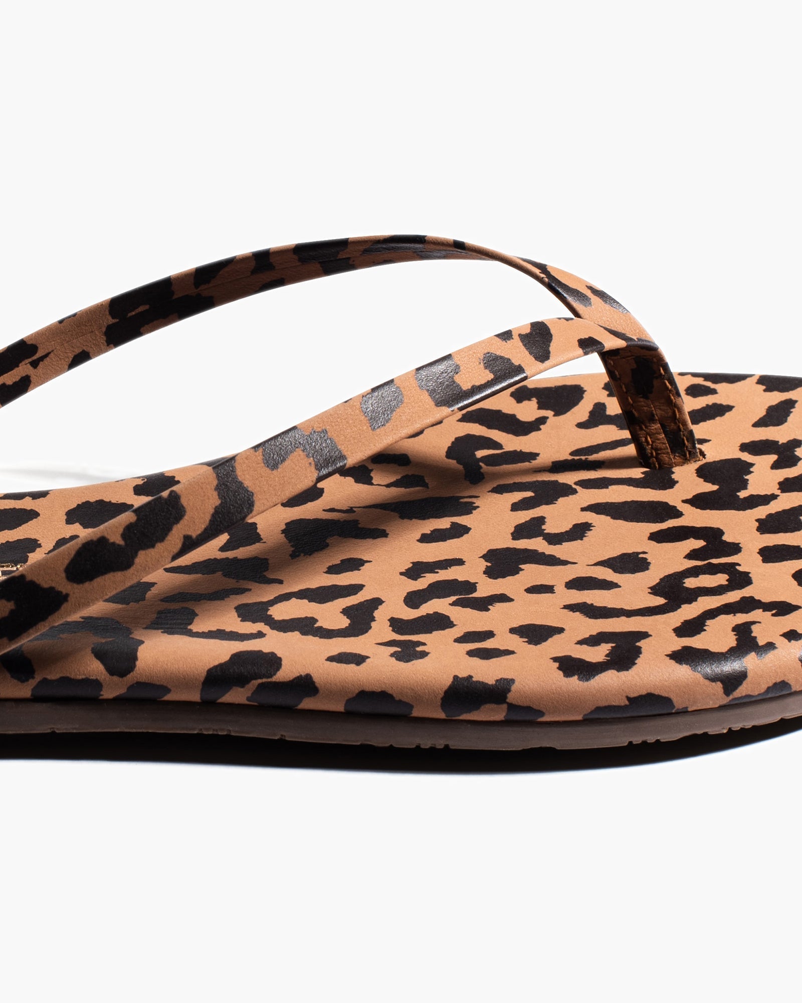 Leopard Women's's's's's's's's's's's's's's's's's's's's's's TKEES Lily Animal Flip Flops | BJLYWV396