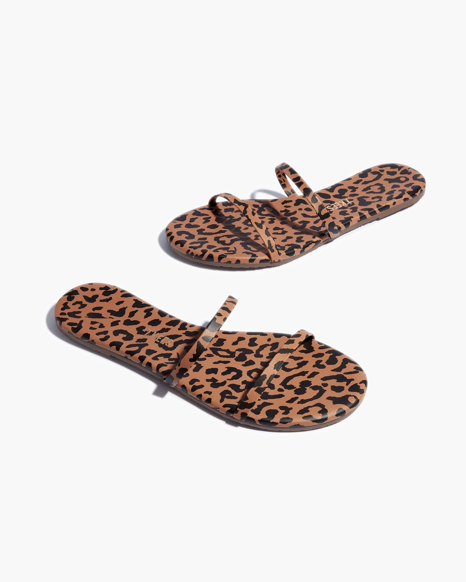 Leopard Women's's's's's's's's's's's's's's's's's's's's's's TKEES Gemma Animal Sandals | TXHSJI734