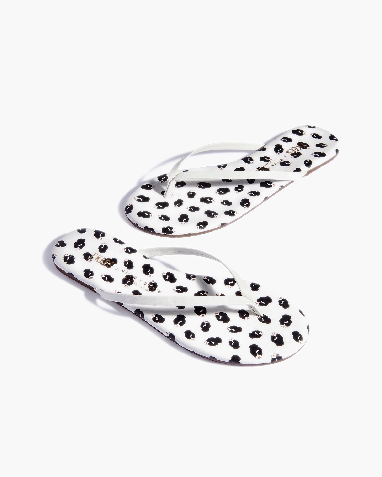 Leopard Women's's's's's's's's's's's's's's's's's's's's's's TKEES TKEES x Alice + Olivia Lily Flip Flops | ZMSCIE031