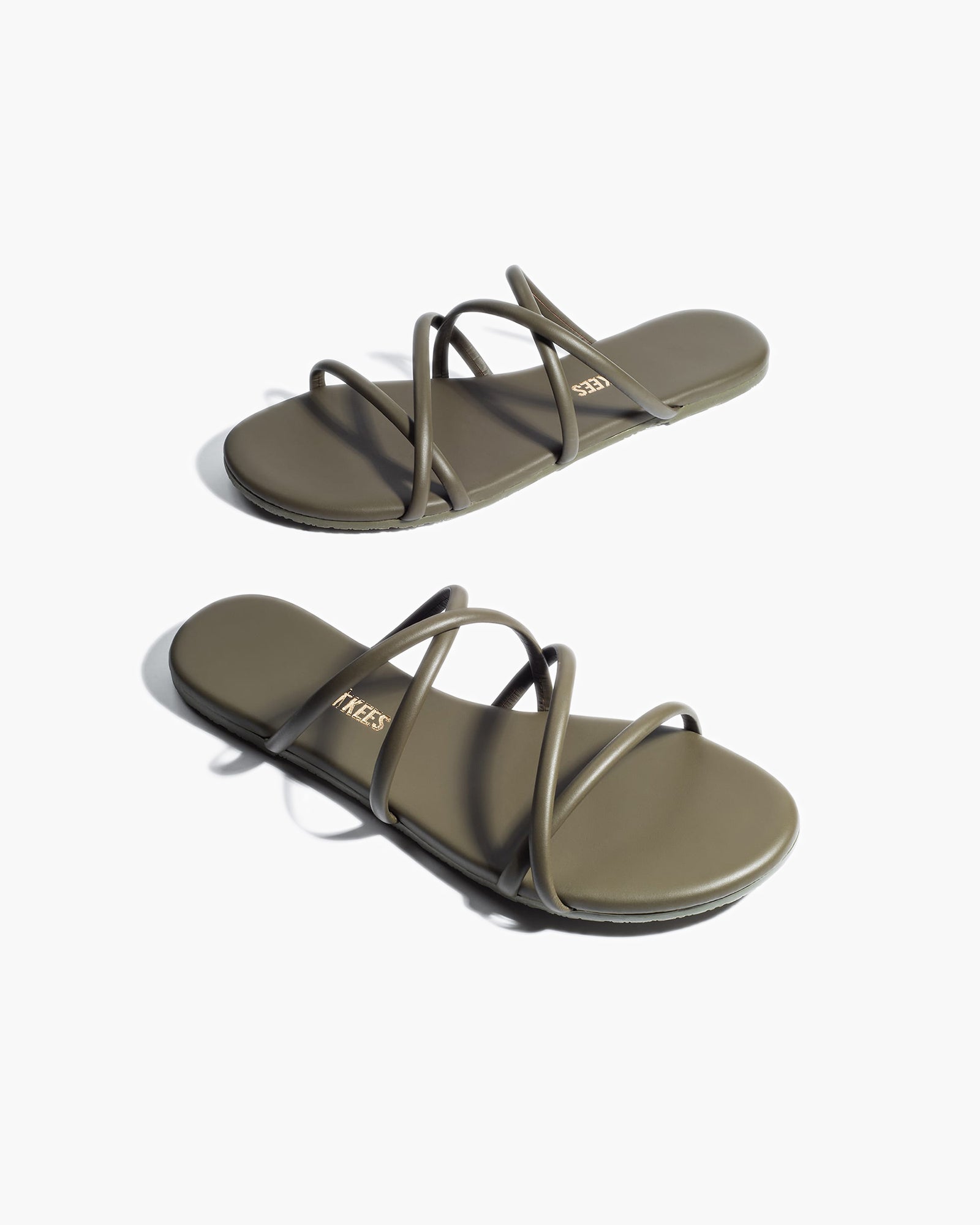 Olive Women's's's's's's's's's's's's's's's's's's's's's's TKEES Sloane Sandals | BCNGDV168