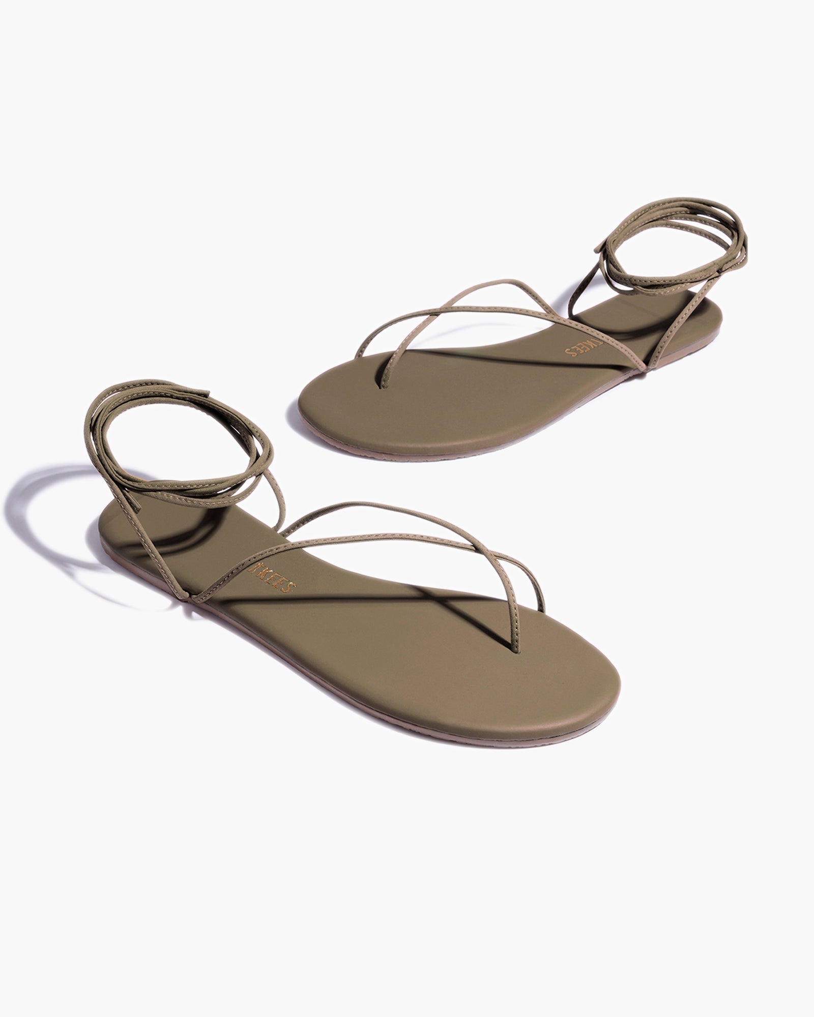 Olive Women's's's's's's's's's's's's's's's's's's's's's's TKEES Roe Sandals | JUCDIS129