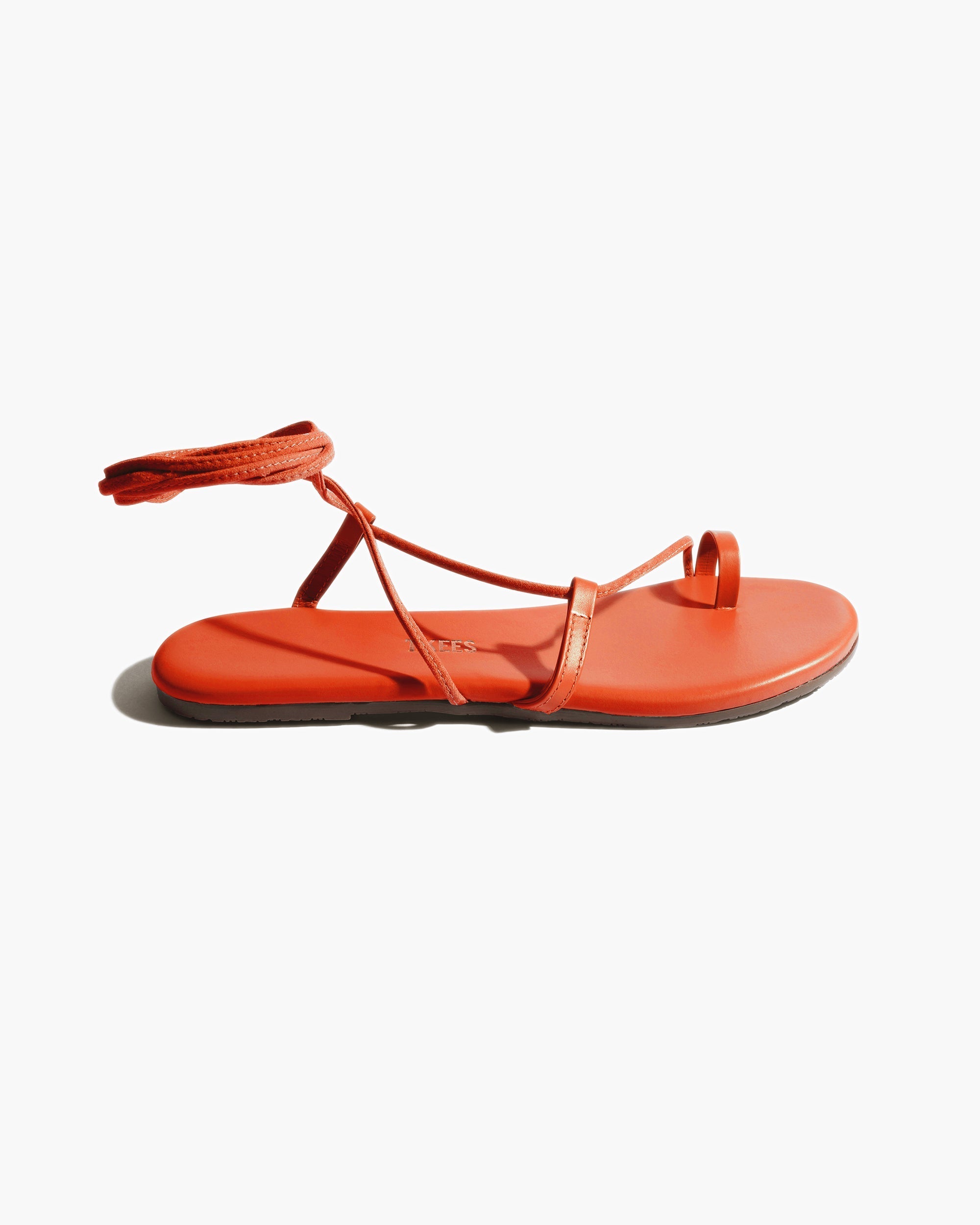 Orange Women's's's's's's's's's's's's's's's's's's's's's's TKEES Jo Pigments Sandals | FBVLOJ396