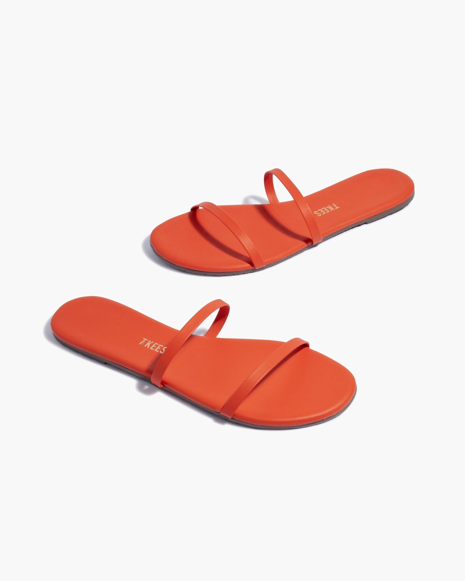 Orange Women's's's's's's's's's's's's's's's's's's's's's's TKEES Gemma Pigments Sandals | NUPQAC068