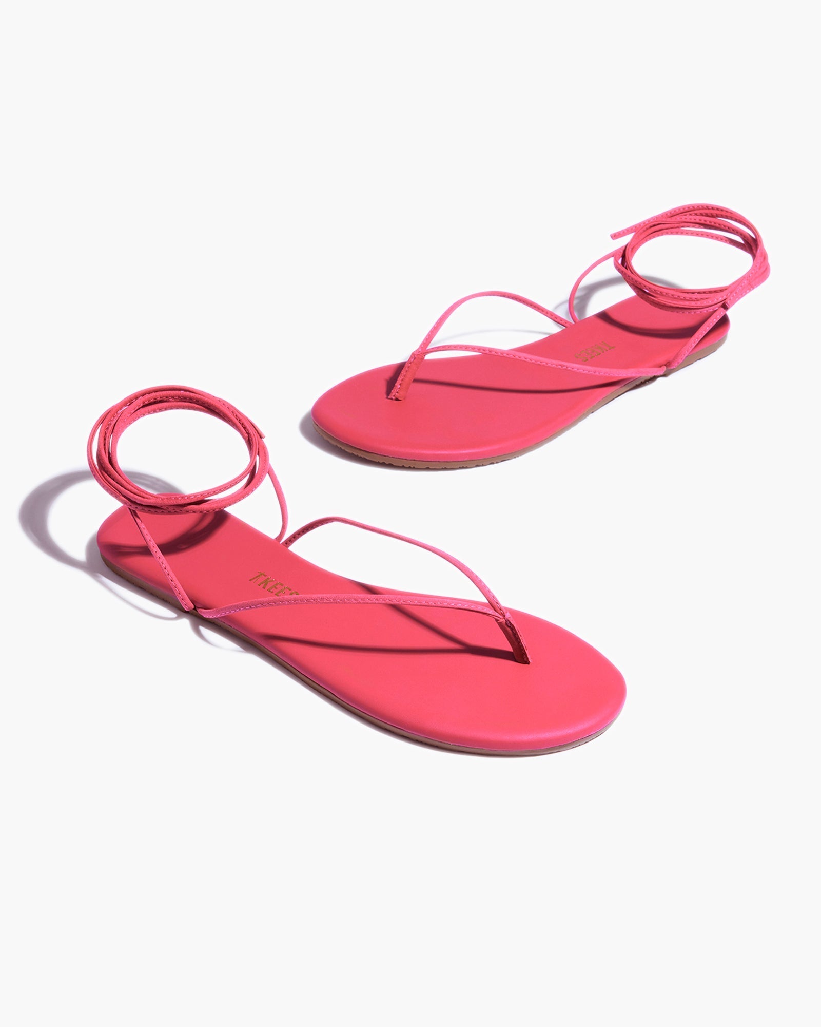 Pink Women's's's's's's's's's's's's's's's's's's's's's's TKEES Lilu Pigments Sandals | IFLKTC852