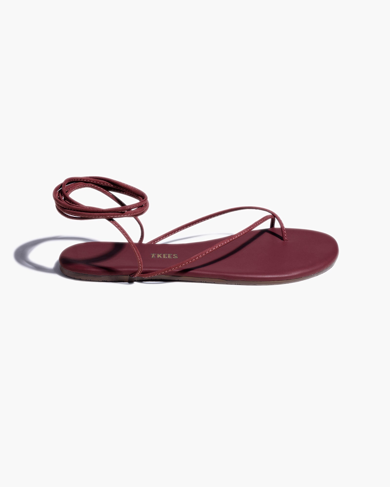 Red Women's's's's's's's's's's's's's's's's's's's's's's TKEES Roe Sandals | OSHMZV978