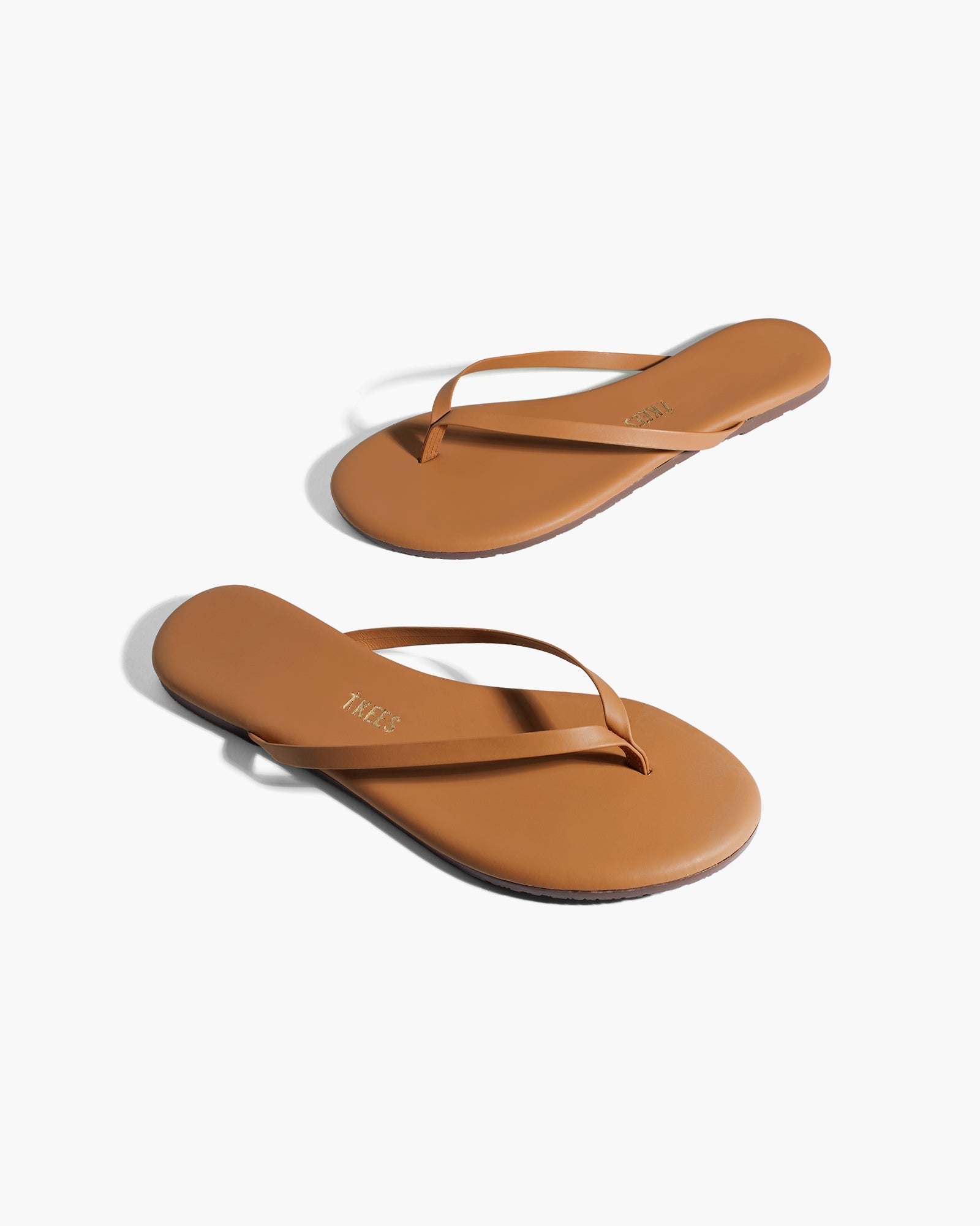 Rose Gold Women's's's's's's's's's's's's's's's's's's's's's's TKEES Lily Vegan Flip Flops | UPZHBY923