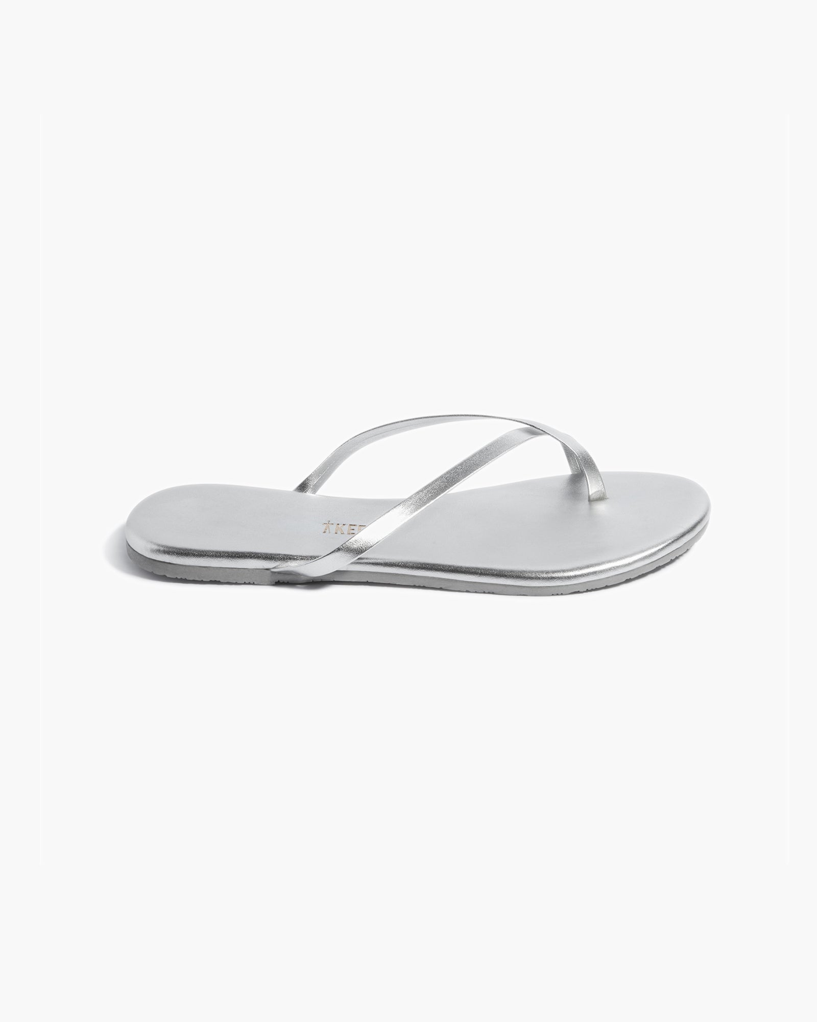 Silver Women's's's's's's's's's's's's's's's's's's's's's's TKEES Riley Metallics Sandals | NDKQZI295