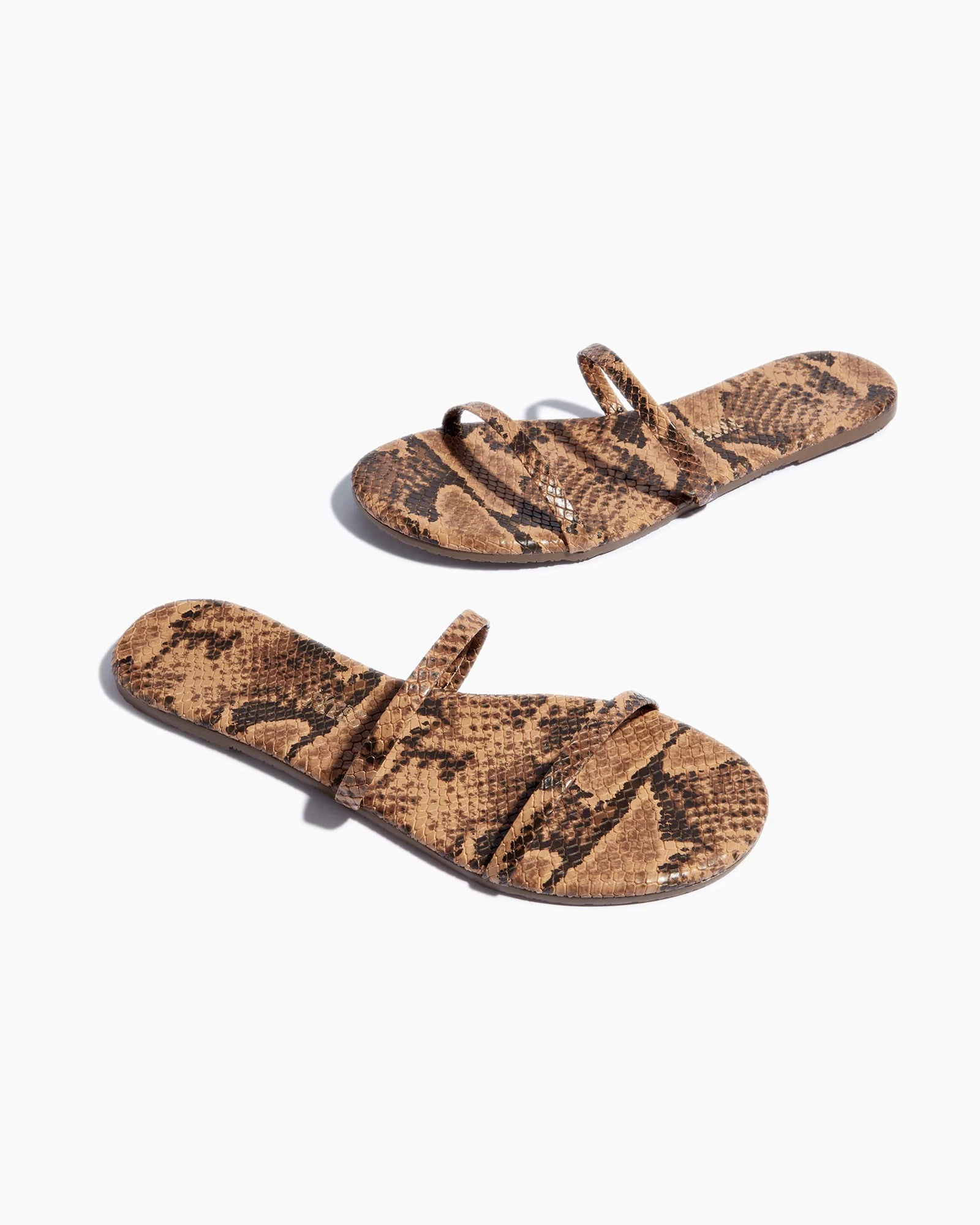 Snake Women's's's's's's's's's's's's's's's's's's's's's's TKEES Gemma Vegan Animal Sandals | JPBOVE658