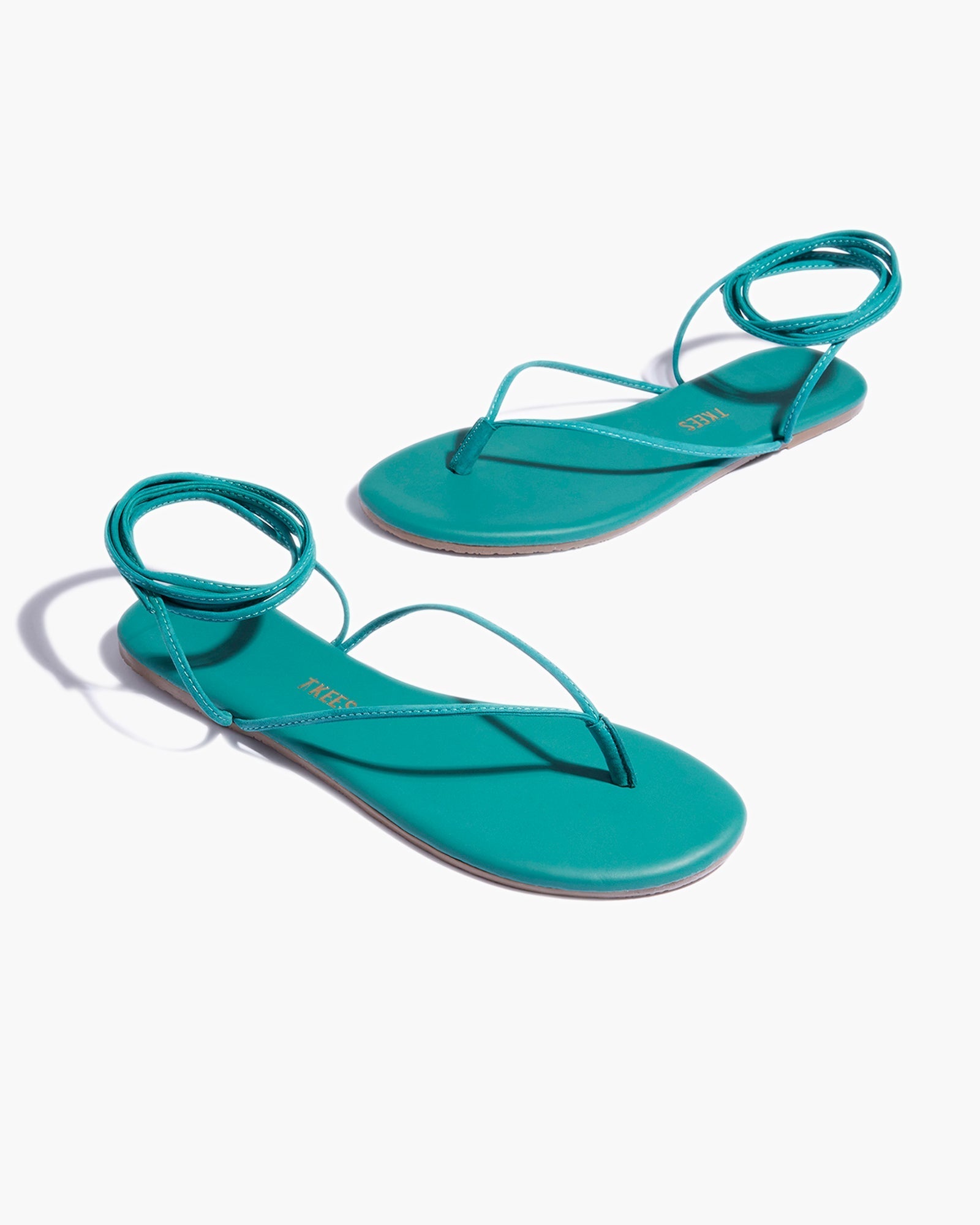 Turquoise Women's's's's's's's's's's's's's's's's's's's's's's TKEES Lilu Pigments Sandals | TAPBCV940