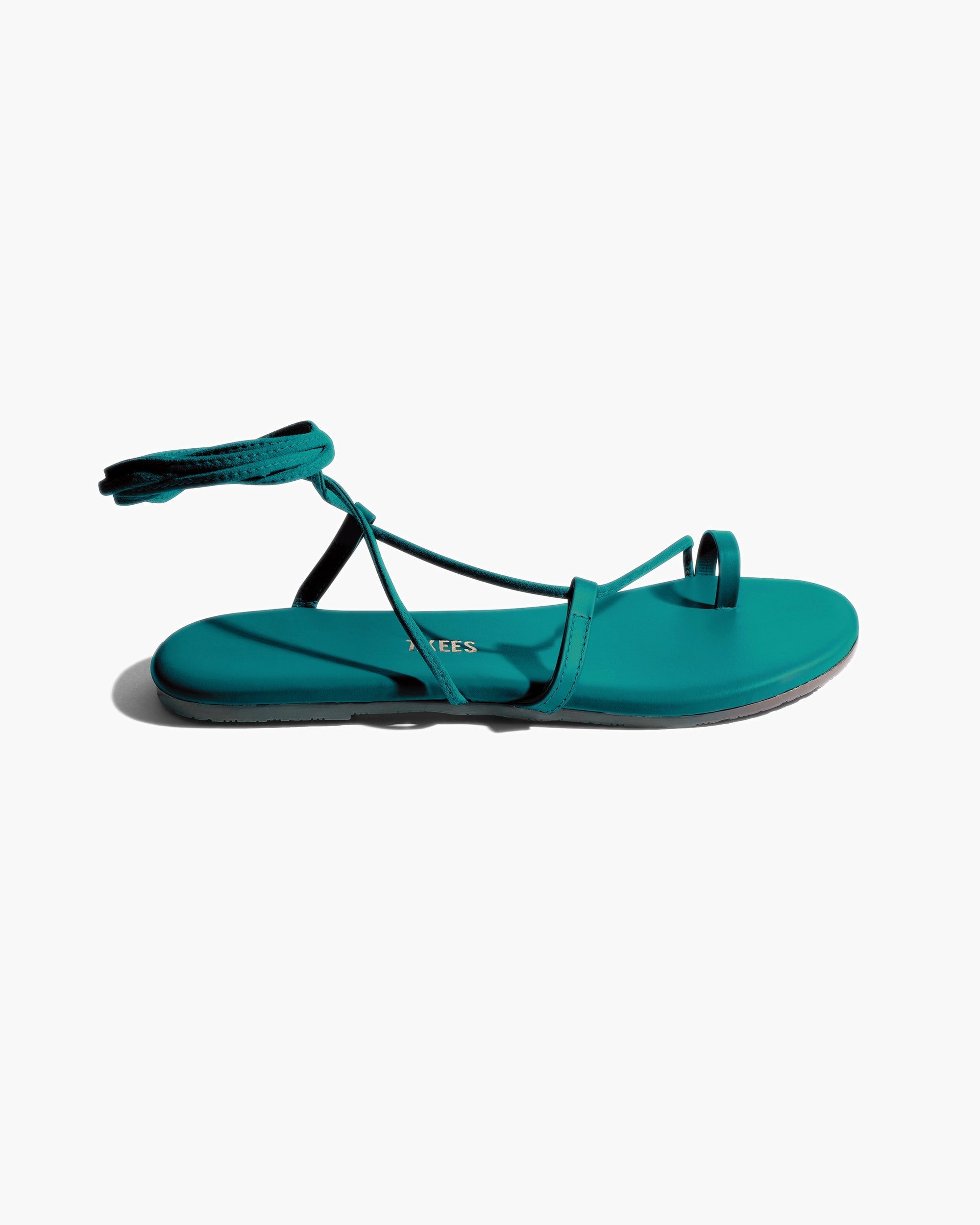 Turquoise Women's's's's's's's's's's's's's's's's's's's's's's TKEES Jo Pigments Sandals | TIKFGD826