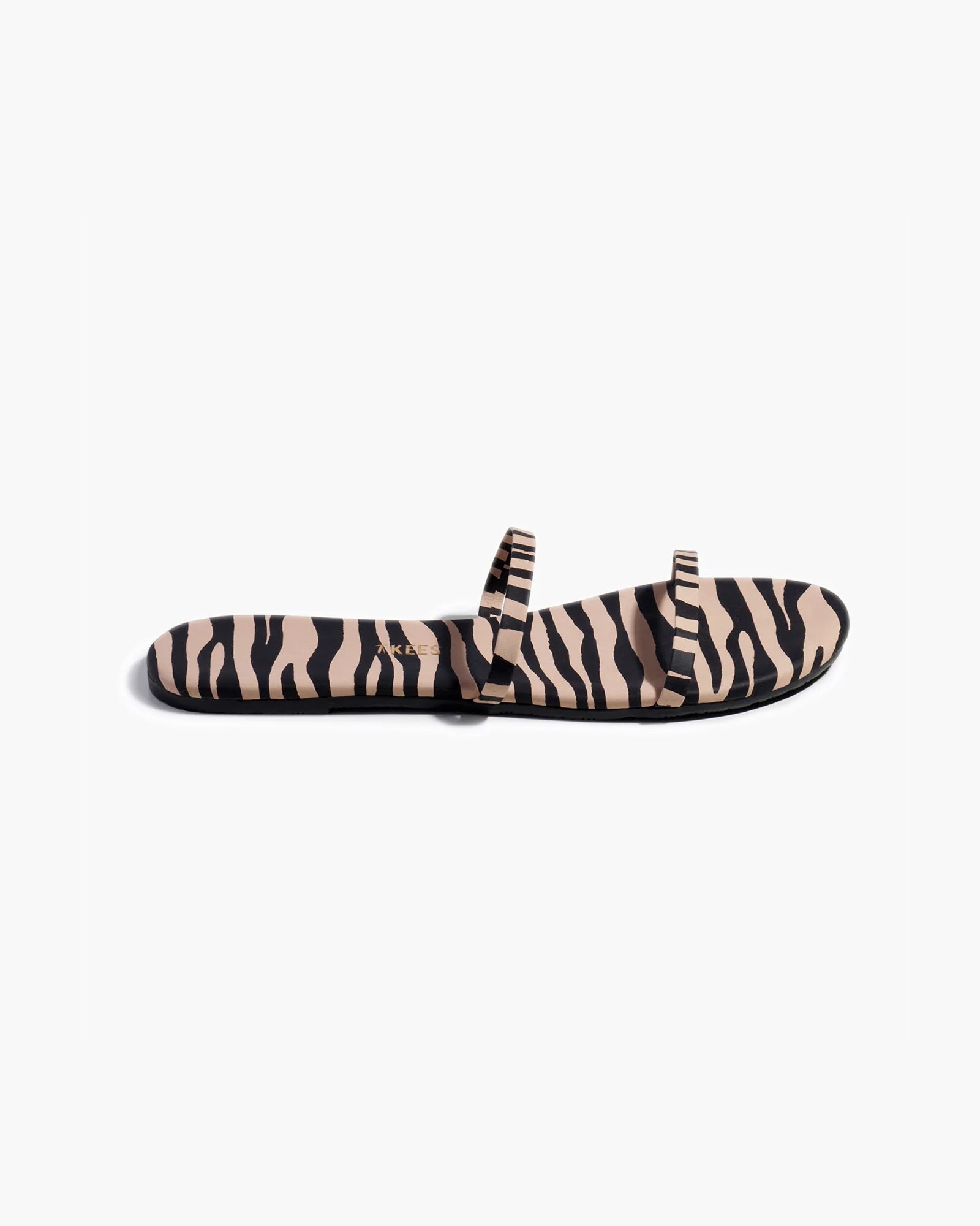 White / Black Women's's's's's's's's's's's's's's's's's's's's's's TKEES Gemma Animal Sandals | VKTXSL152