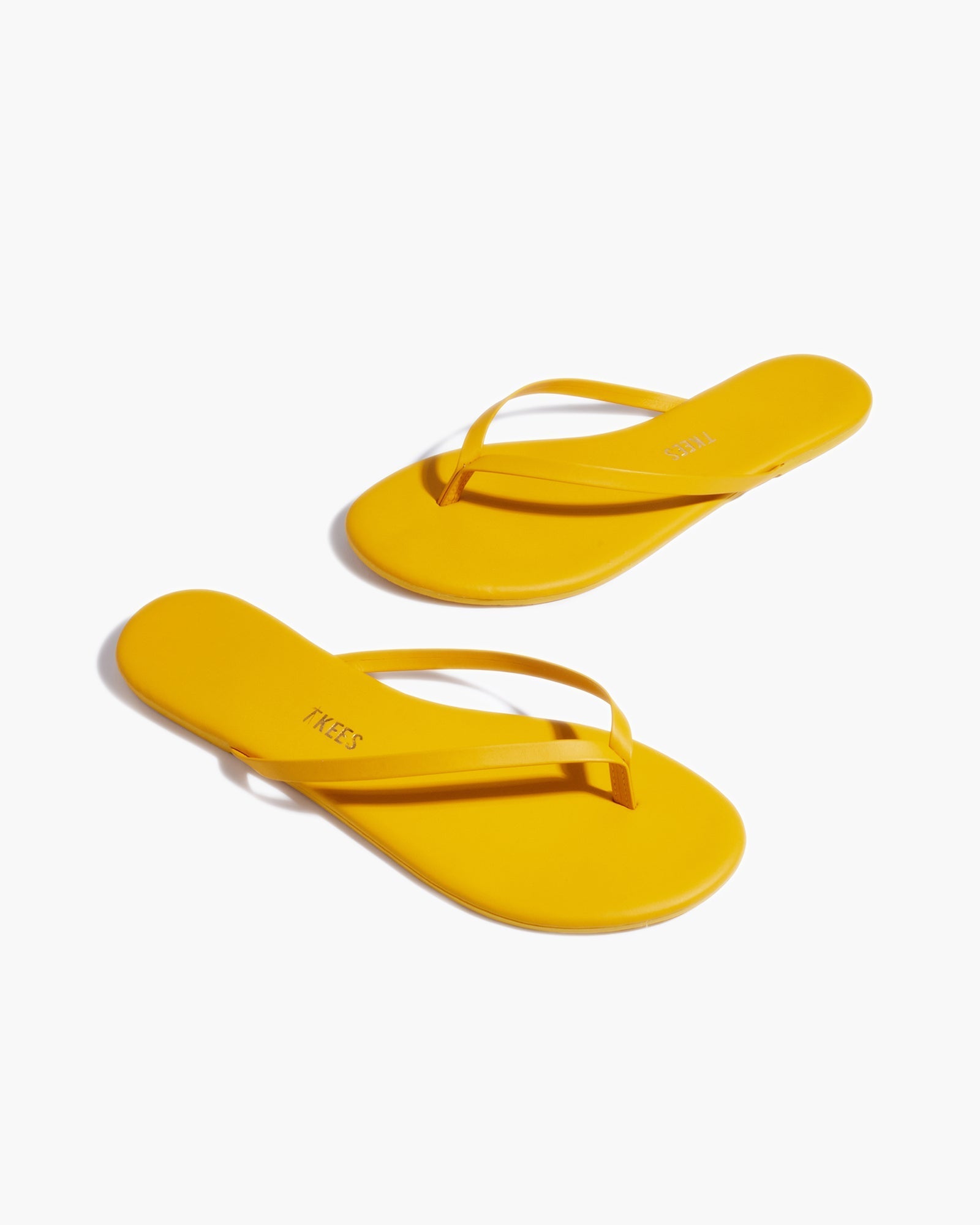 Yellow Women's's's's's's's's's's's's's's's's's's's's's's TKEES Lily Pigments Flip Flops | KGXYCV023