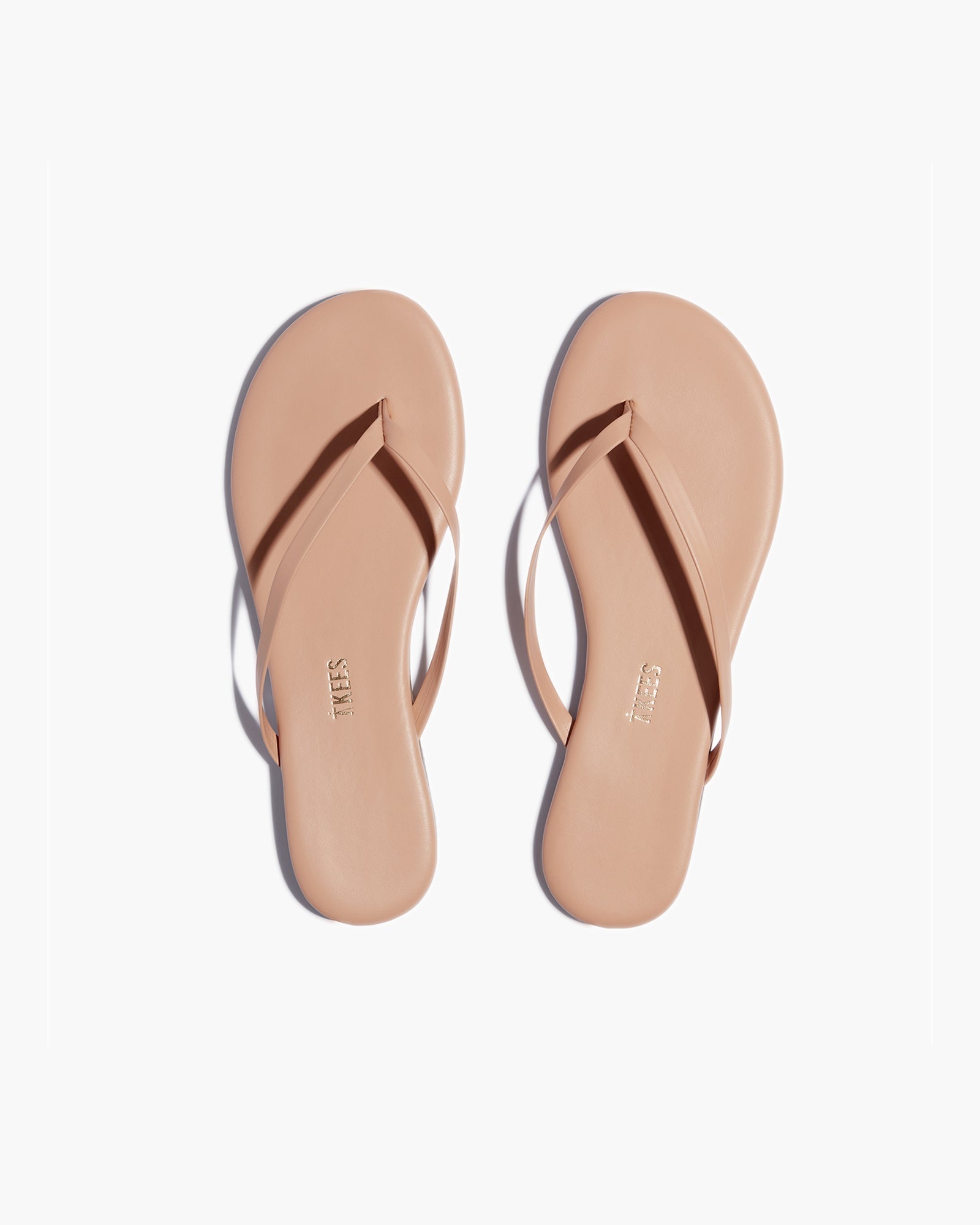 Beige Women's's's's's's's's's's's's's's's's's's's's's's TKEES Lily Nudes Flip Flops | LTBOGM638