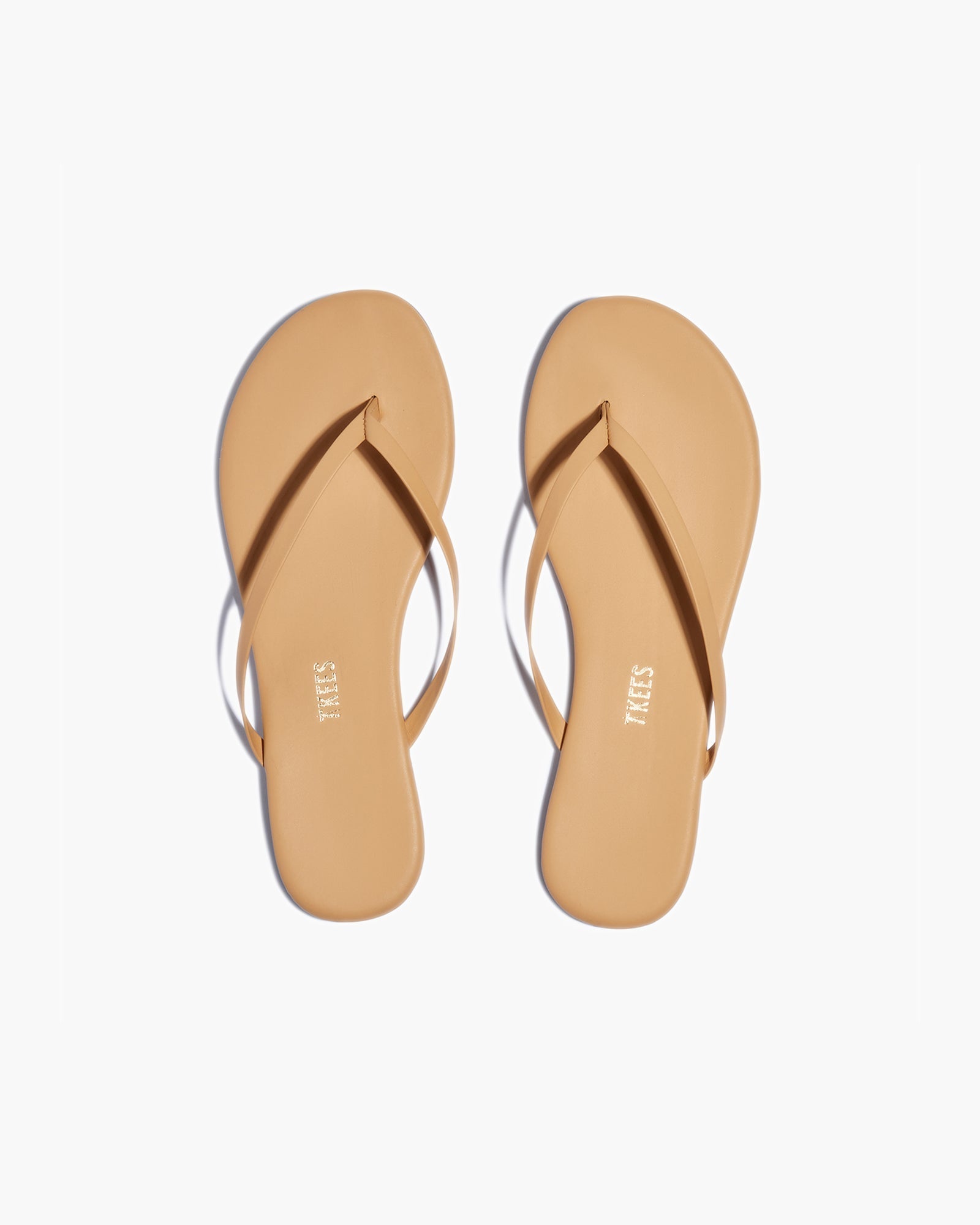 Brown Women's's's's's's's's's's's's's's's's's's's's's's TKEES Lily Nudes Flip Flops | OHELIG709