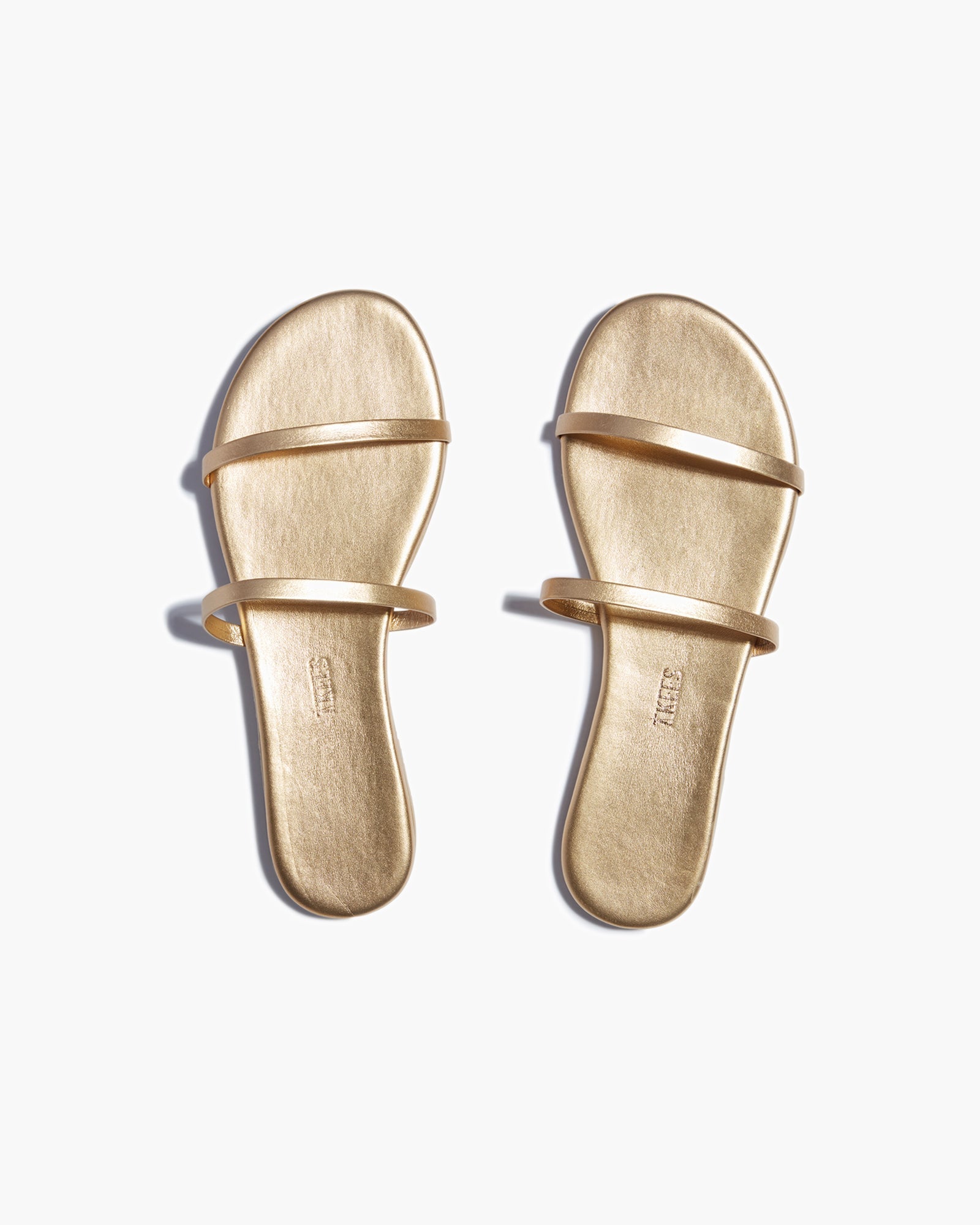 Gold Women's's's's's's's's's's's's's's's's's's's's's's TKEES Gemma Metallics Sandals | XQIHBO675