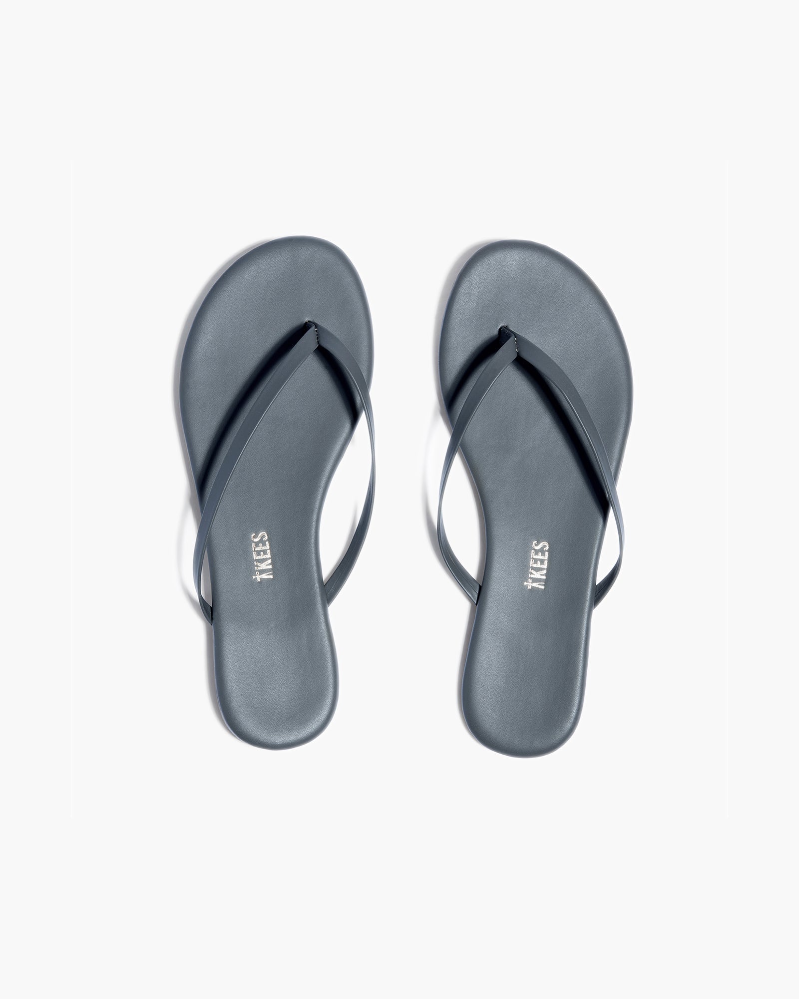 Grey Women's's's's's's's's's's's's's's's's's's's's's's TKEES Lily Liners Flip Flops | MEVCTY126