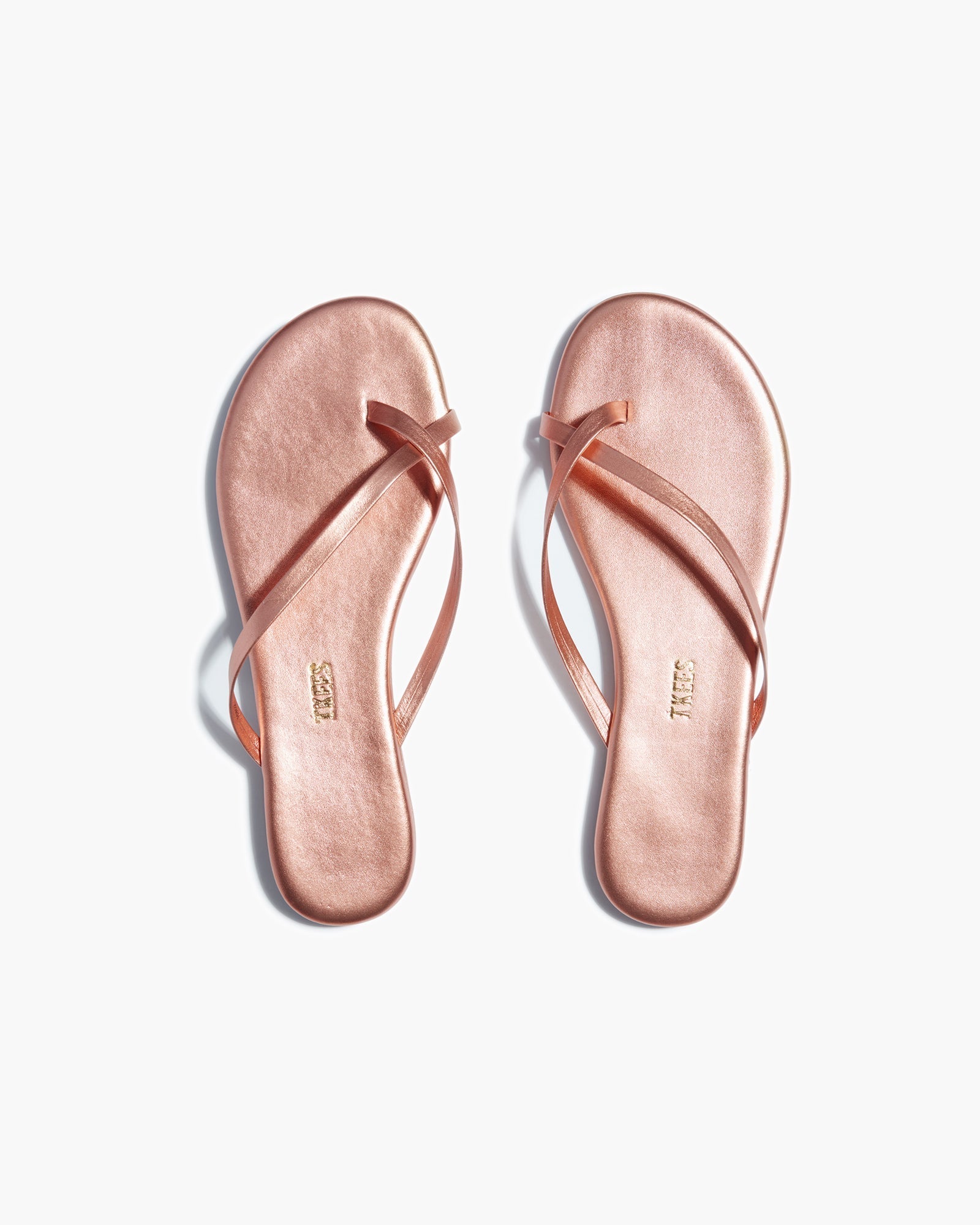 Pink Women's's's's's's's's's's's's's's's's's's's's's's TKEES Riley Metallics Sandals | DNKSGY705