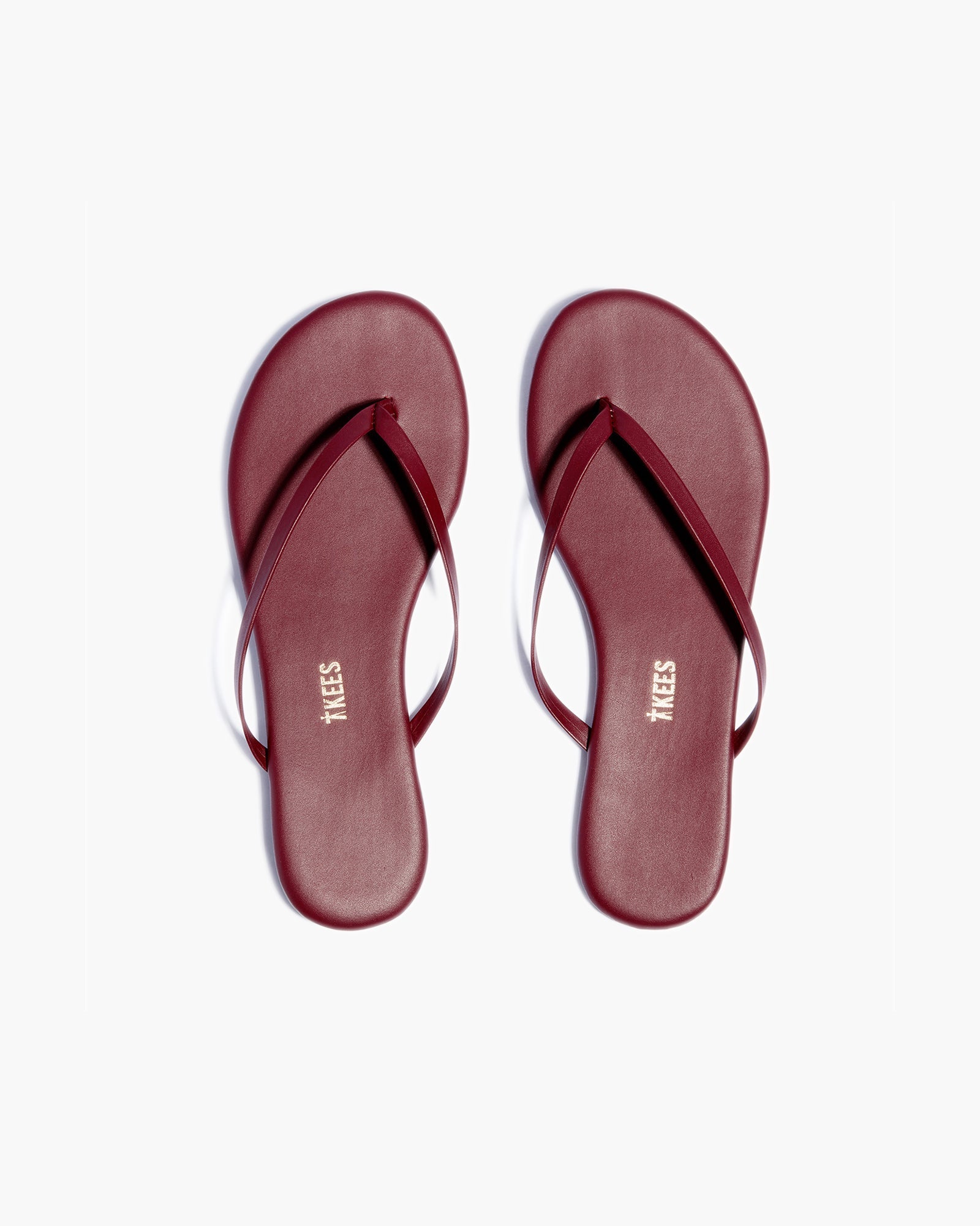 Red Women's's's's's's's's's's's's's's's's's's's's's's TKEES Lily Liners Flip Flops | BZQAHY034